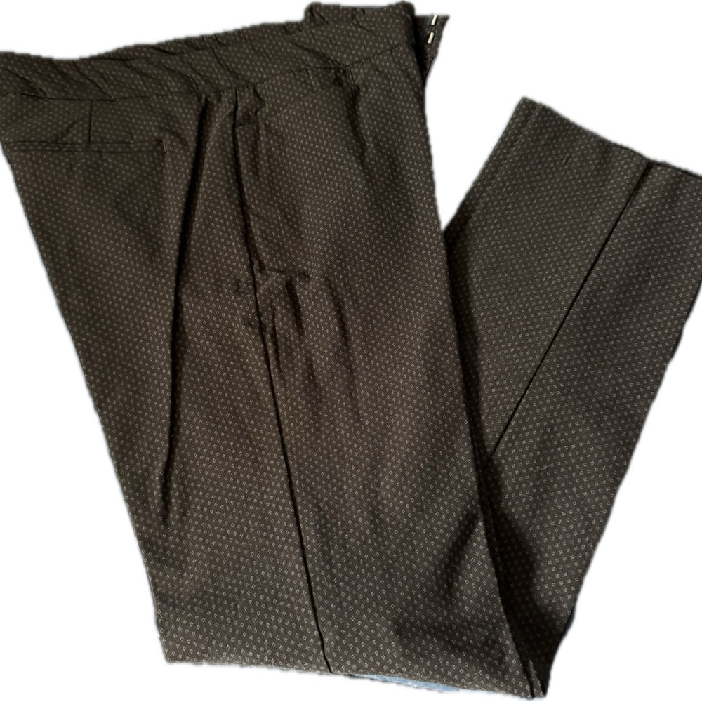 Crosby Black Straight Leg Pants with Tailored Fit